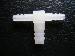  Plastic T shape adapter size 2/4/2