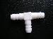  Plastic T shape adapter size 4/4/4